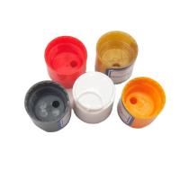 China 24/410 24mmDisc Top Cap Cream Jar Flip Top Dispensing Caps BPA Free for sale