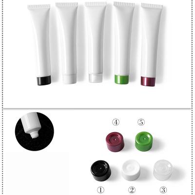 China Squeeze Refillable Lotion Cosmetic Soft Tube 10.5cm PE Lid 30g 30ml for sale