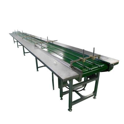 China Industrial oil resistant factory custom table conveyor / table with conveyor belt / small belt conveyor for sale