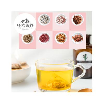 China Low Fat Direct Wholesale Organic Herbal Detox Flavor Buckwheat HuanTai Health Slim Tea Herbal Tea Bags for sale