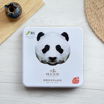 China 180g Natural/High Quality/Hot Cute Tea 100% Sichuan Huantai Panda Tea Gift Whole Buckwheat Tartary Black High Mountain Embryo for sale