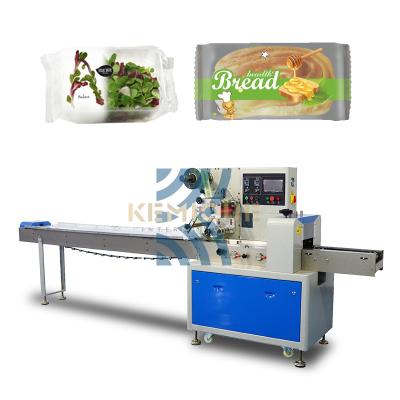 China Multifunctional Automatic Croissant Pita Bread Toast Food Pizza Packing Packing Machine for sale