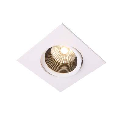 China Latest Modern Square IP54 10w Adjustable Ceiling Recessed Led Spot Light for sale