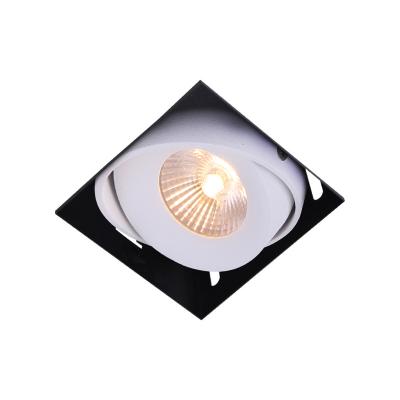 China Indoor Lighting 8W Led Recessed Downlight Led Square Grille Trimless Downlight for sale