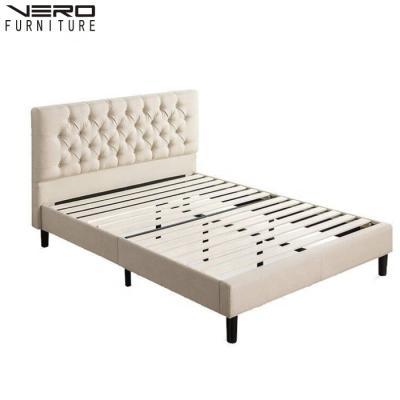 China Large Velvet Hotel Bedroom Furniture Modern Style Queen King Size Headboard For Bedroom for sale