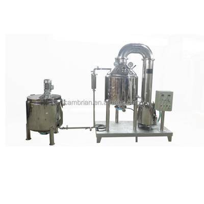 China Honey Moisture Removing 100L Preheating Tank Honey Making And Processing Machine With Stirring And Vacuum Pump for sale