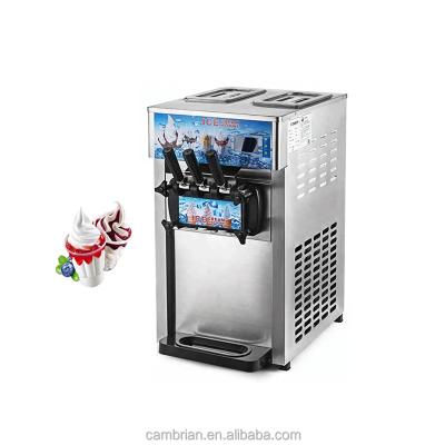 China Table Top Mini Commercial Use Electric Ice Cream Machine Desktop Ice Cream Machine for sale