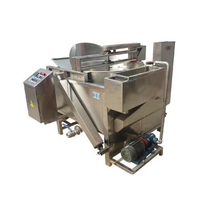 China High Efficiency Competitive Price Easy To Learn Stainless Steel 2 Tank Gas Fryer Continuous Fryer Commercial for sale