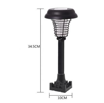 China Newest Hot Selling Eco-friendly Materials Mosquito Lamps Mosquito Repellent Insect Zapper Killer Solar Trap Lights Lamp For Outdoor Lawn for sale