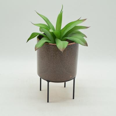 China Small modern cheap ceramic flower pot pot garden planter pot for sale