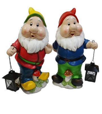 China Modern Handmade Garden Decoration Europe Style Custom Resin Garden Gnomes for sale