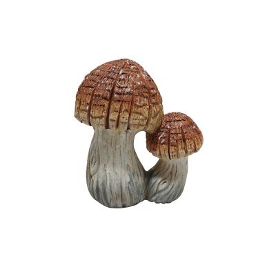 China Europe Handmade Mushroom Resin Mushroom Garden Small Mushroom for sale