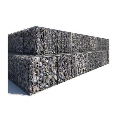 China Gabions 200x100x50 Welded Gabion Stone Cages Galvanized Gabion Boxes for sale