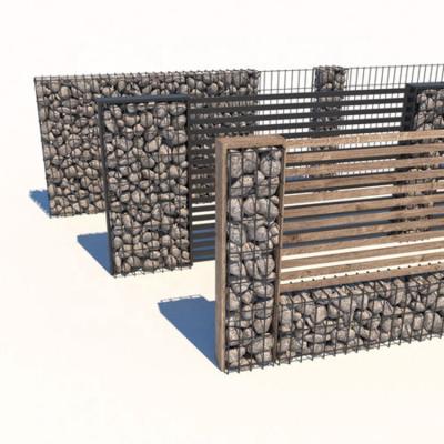 China Gabions factory sale welded gabion box retaining wall fence basket for sale