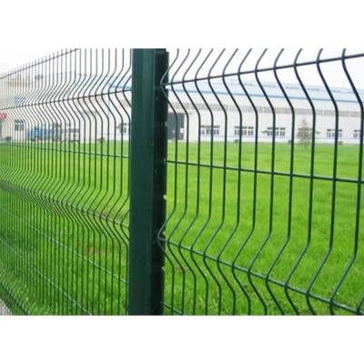 China Easily Assembled Hot Selling Porcelain Pvc Coated 3m Welded 3d Curved Wire Mesh Panel Fencing for sale