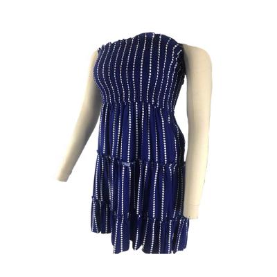 China 100% Rayon Dresses Wholesale Price Breathable Women Dress Woven Slip Dress for sale