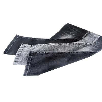 China Breathable in OEM ODM premium heavy stretch soft lattice denim fabric sale wrinkle resistant custom made running through the roll for sale