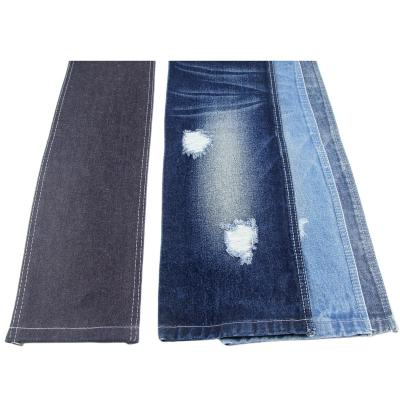 China Breathable Wholesale Stock High Quality Stretch Raw Print Dyed Color Rolls Heavy Cotton Denim Fabric for sale