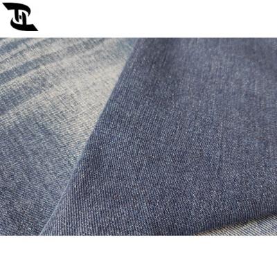 China Low stocklot price denim 70% cotton 30% polyester denim fabric YH9038 for sale