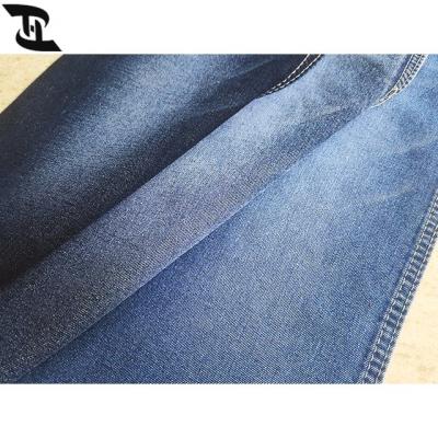 China Blue Jeans Fabric 305gsm Twill Stretch Custom Stretch Cotton Denim Fabric For Jeans for sale