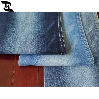 China Shrink-Resistant 70% Cotton Denim Fabrics With Blue Color High Quality YHWA332 for sale