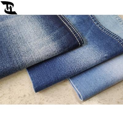 China Shrink-Resistant High Stretch Denim Fabric Indigo Color YH329 for sale