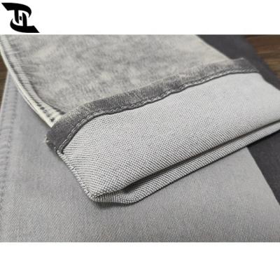 China Breathable Faux Knit Denim Fabric With High Elasticity Like Knitting 9oz Stretch Denim Fabric YHW165 for sale