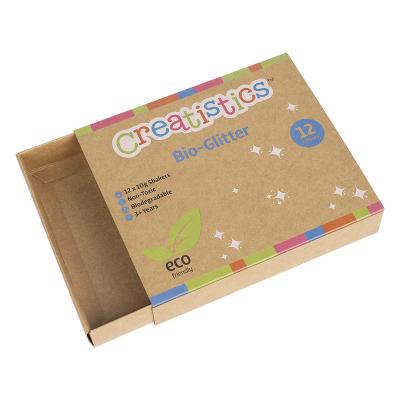 China Wholesale Custom Recycled Logo Recycled Kraft Paper Corrugated Materials Factory Drawer Packaging Box For Toy And Gift for sale