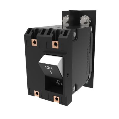 China Flat Type Circuit Protection 2P Hydraulic Magnetic Rocker Circuit Breaker for sale