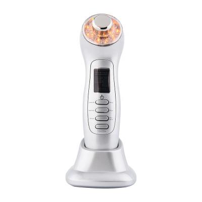 China Popular Micro Current Ultrasonic Photon Beauty Facial Skin Revitalizer Wrinkle Revitalizer JSbc-01 Machines for sale