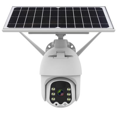 China CCTV NIGHT VISION ptz two-way audio Waterproof Solar Powered Outdoor Camera 2MP PIR Wifi And 4G for sale