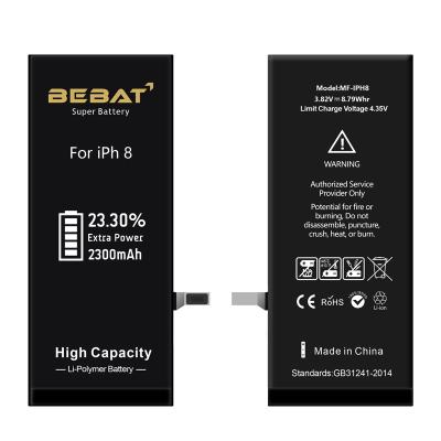 China Factory wholesale mobile phone battery for iphone 8 genuine battery 8g battery 11.5*4.5x1cm for sale