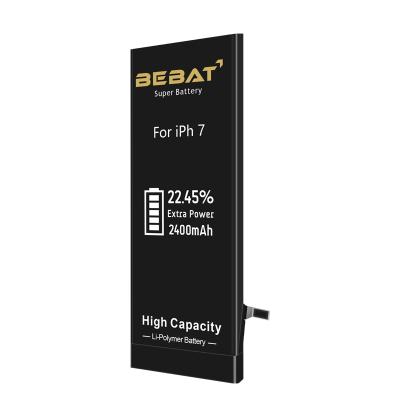 China Original High Quality Mobile Phone Factory OEM 2400mAh 0 Cycle Cell Phone Battery For iPhone 7 Battery Replacement for sale