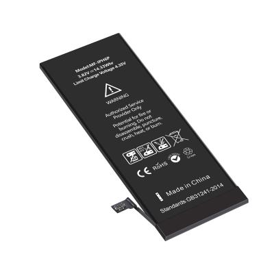 China High Quality Mobile Phone CE FCC ROHS Certification Capacity 3750 mAh Large Cell Phone Battery For iPhone 6Plus for sale