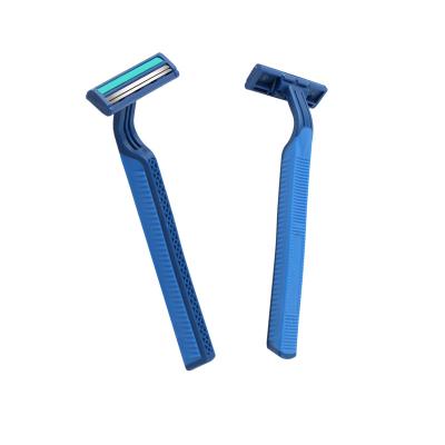 China Wholesale Cheap Twin Blade OEM Disposable Safety Shaving Razor for sale