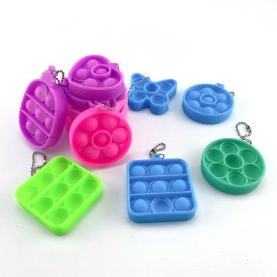 China Amazon Rodent Pioneer Bubble Sense Non-Toxic Hot-selling Trigger Toys Key Chain for sale