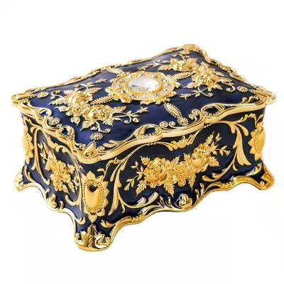 China China 2021 European style wedding gift jewelry box hot-selling storage boxes for sale