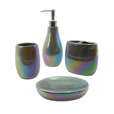 China Amazon Sustainable Success Unique Bathroom Sets Four-piece Hotel Popular Choice Modern Decoration for sale