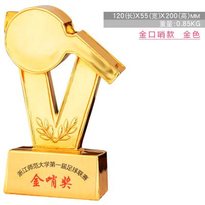 China Popular Nonprofit Organizations Sports Trophy Customized Football Game Souvenirs Metal Resin Soccer Ball Gold Awards Trophy for sale