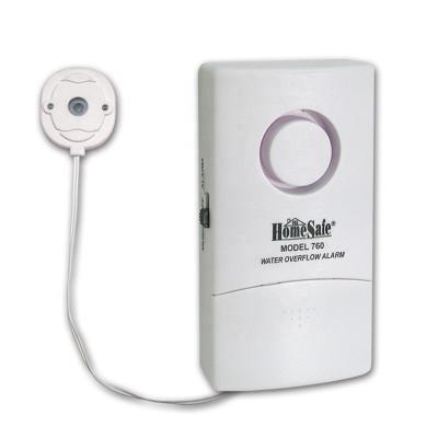 China Unique Built-in Water Overflow 105dB Alarm Bathroom Balcony Automatic Leak Alarm 760DX for sale