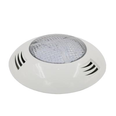 China Manufacturer 12V 18-35W Residential Wall Mounted Pool Light IP68 CE ROHS ABS + UV LED for sale