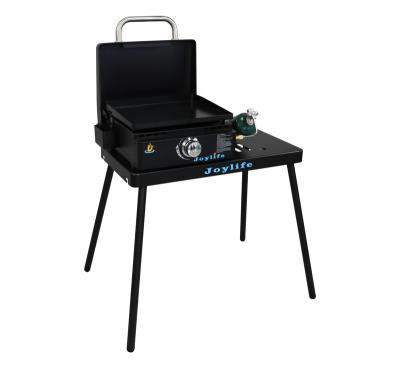 China Wholesale Commercial Easily Assembled Mobile Gas Griddle Barbecue Grill / Easily Assembled Barbecue Stove for sale