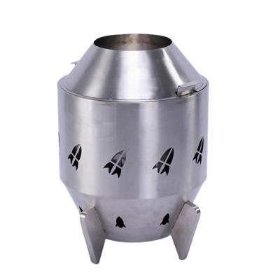 China Wholesale Hot Sale Easily Assembled Outdoor Natural Gas Cylinder SUS304 Portable Firepit for sale