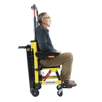 China Climb Electric Stair Chair Hot Sale Motorized Stair Climber Wheelchair With Narrow Climbing Trolley for sale