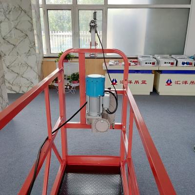 China HUIYANG Hotel Painting ZLP1000 Rope Access To Facade Cleaning Suspended Platform for sale