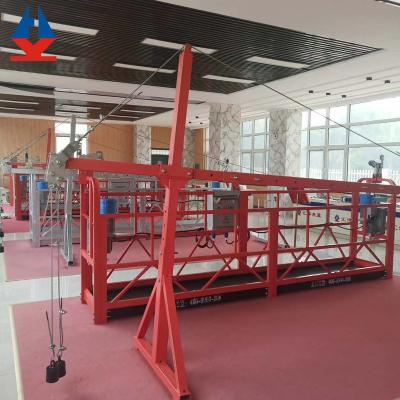 China ZLP traditional suspended platform, andamio colgante, hanging scaffolding for window cleaning for sale