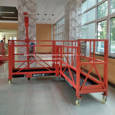 China Industrial Customized 90 Degree Corner Suspended Platform for sale