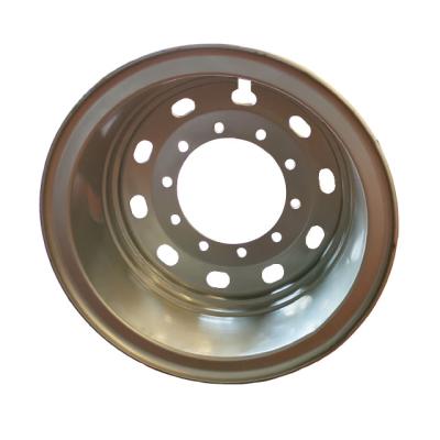 China High Quality Steel Truck Spare Parts 8.5-24 Truck Wheel Steel Rim for sale