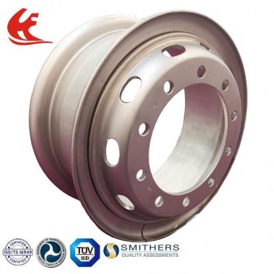 China ALLOY 8.0-20 Pipe Shaped Steel Truck Wheels Light Alloy Steel Wheels Truck Wheel for sale