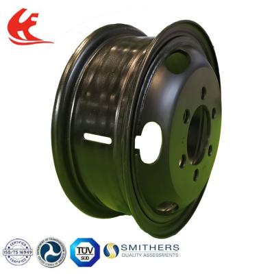 China 6.5-20 8 Hole Tube Steel Wheel Wheel Skirts For Truck for sale